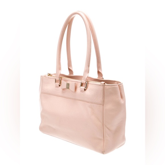 KATE SPADE Renny Drive REENA Blush Pink Pebbled Leather Tote Satchel - Picture 2 of 15